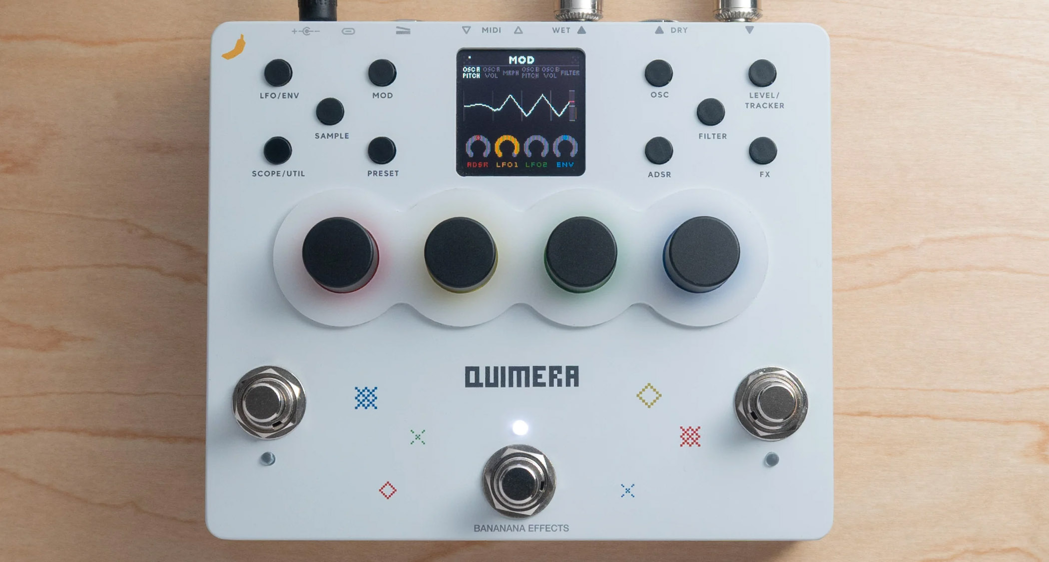 Banana Effects Quimera &amp;ndash; a synth pedal for guitar and keys.