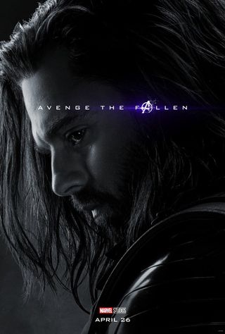 The Winter Soldier dead in Avengers: Endgame poster thanks to Thanos