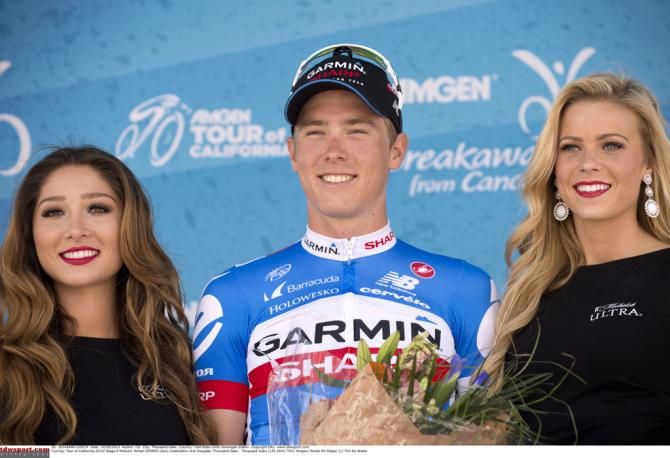 Rohan Dennis (Garmin-Sharp) was second on GC