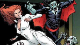 Morbius joins the vampire-centric Blood Hunt crossover in a Spider-Man story that leans into the memes