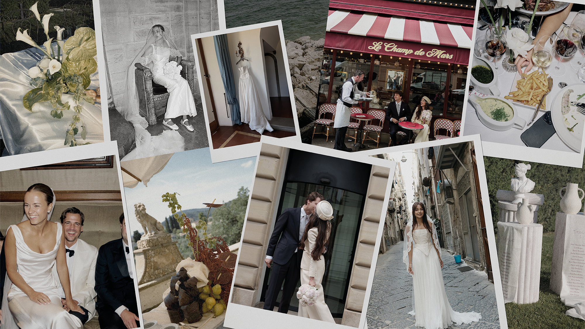 wedding trends 2026 photo collage moodboard