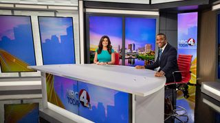 WCMH morning anchors Monica Day and Matt Barnes deliver the news for the Nexstar station.