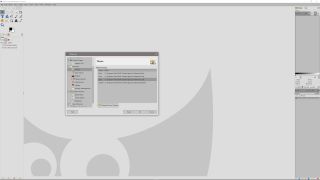 Screenshot of GIMP software