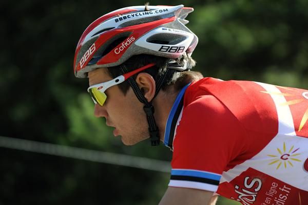 Estonia's Rein Taaramae (Cofidis) rides in the day's break.