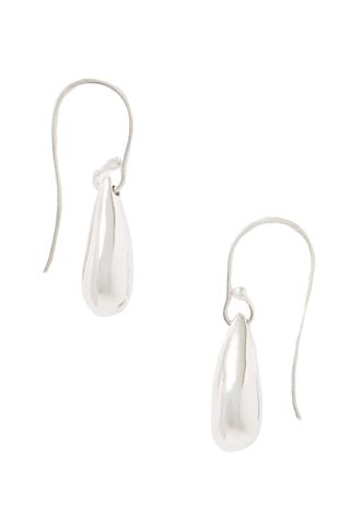 Silver Droplet Earrings