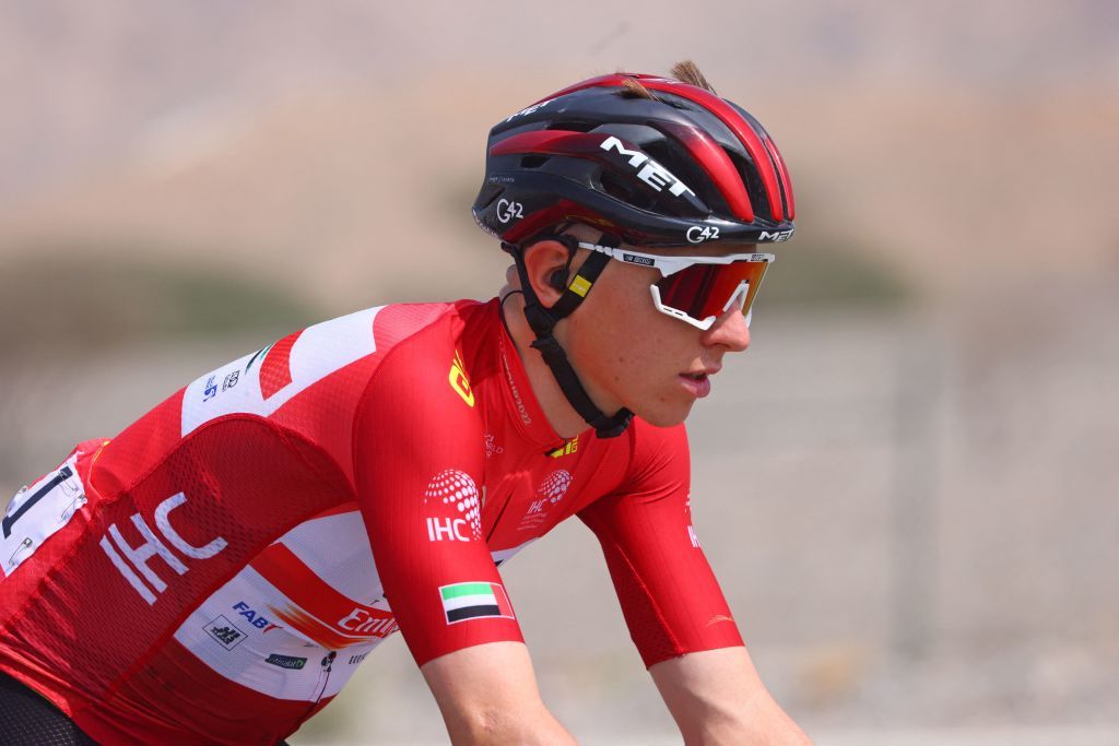 UAE Tour race leader Tadej Pogacar