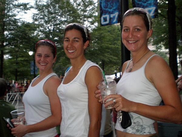 Laura Kroepsch, Laura McKenzie and Rachel Heal