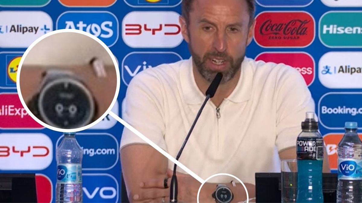 Gareth Southgate England manager Euro 2024 watch worn in Germany after drawing with Slovenia