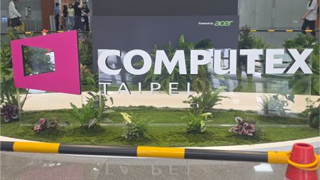 The Computex Taipei sign 