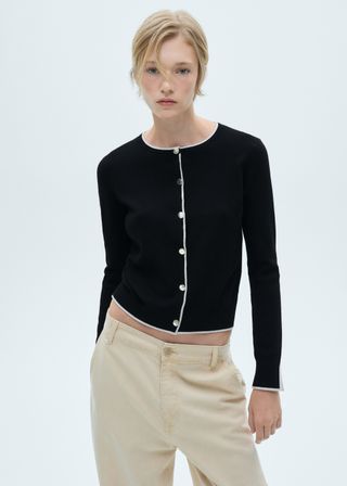 Button Knit Cardigan - Women | Mango Usa