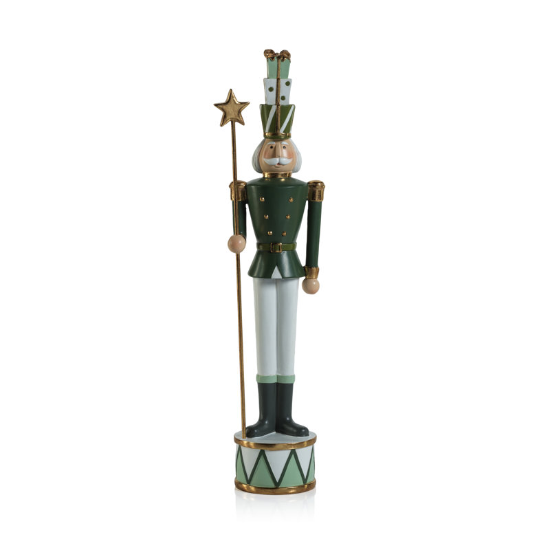 The Holiday Aisle® Clarence Nutcracker Soldier Figurine & Reviews | Wayfair