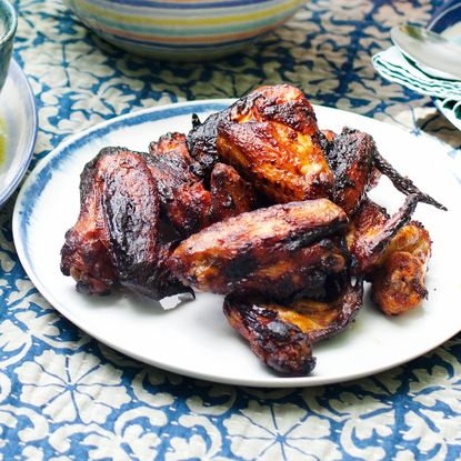 Smoked Hickory Chicken Wings-woman and home