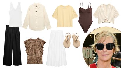 Jo Elvin and a nine piece holiday capsule wardrobe from M&S
