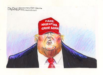 Political cartoon