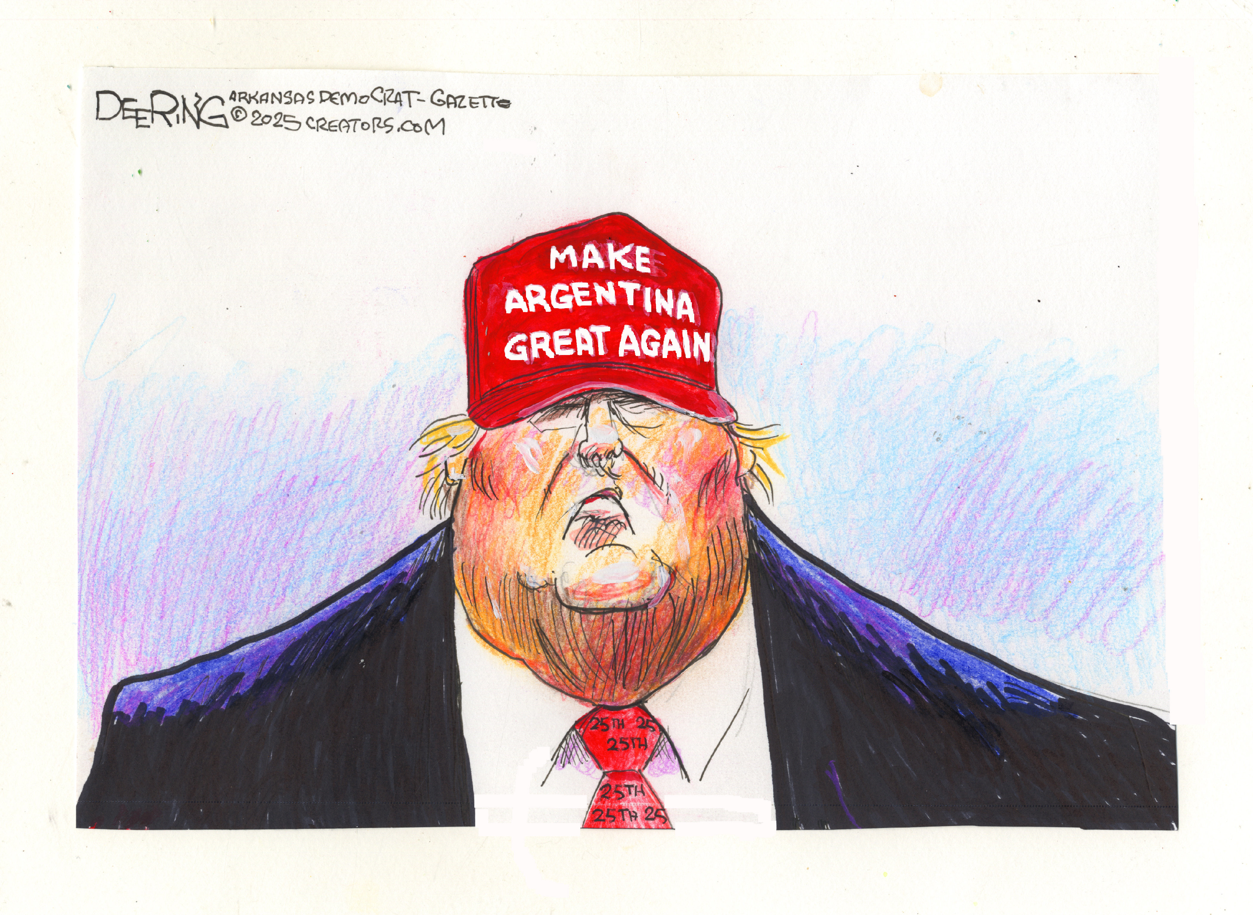 Political cartoon