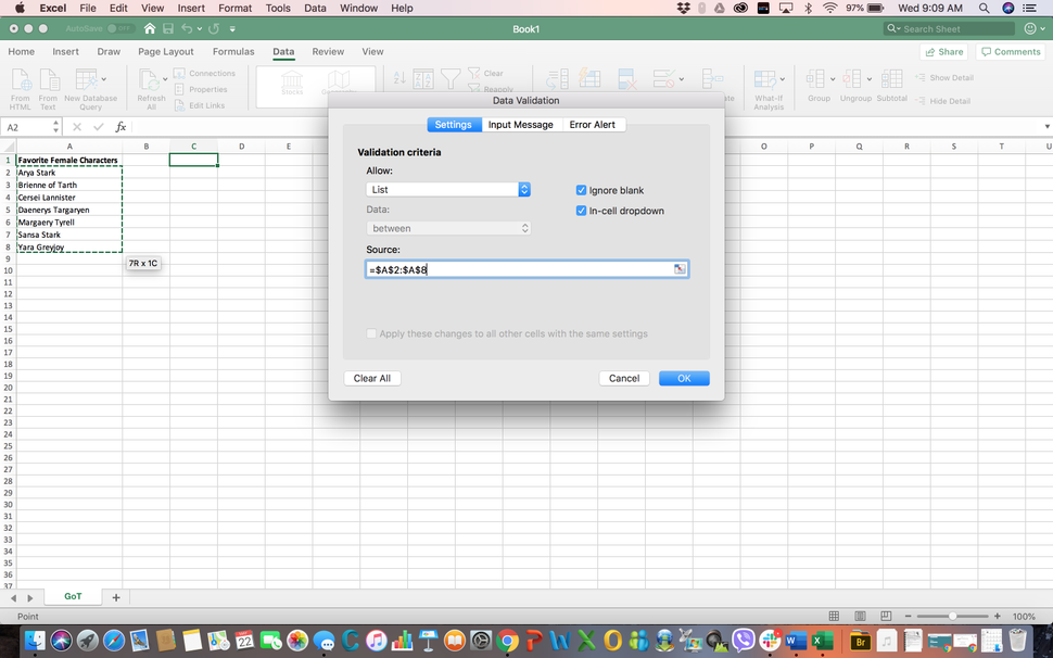 how-to-create-a-drop-down-list-in-excel-techradar