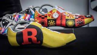 cool custom painted shoes from Rouleur Live