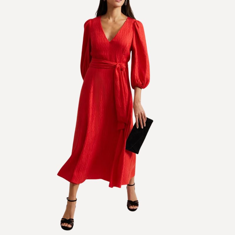 Image of red dress