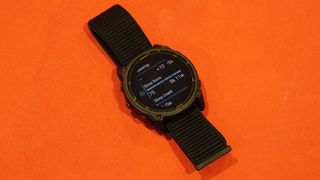 The sleep score on a Garmin Enduro 3 watch.