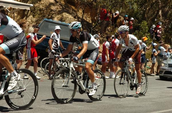 The Leopards worked hard all day but struggled on the final climb