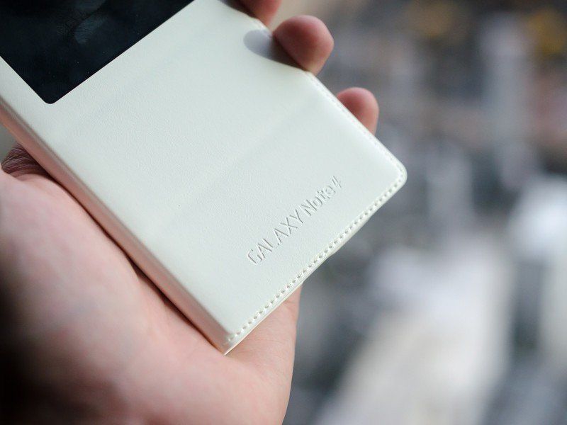 Galaxy Note 4 Qi back