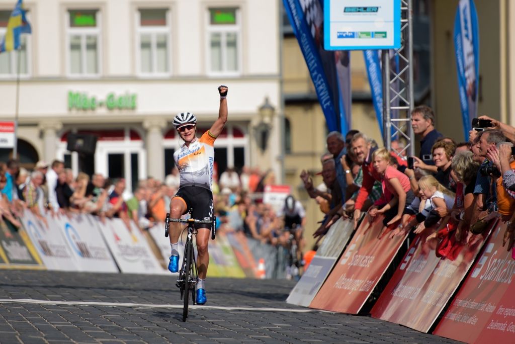 A second stage win in three days for Marianne Vos (Rabo-Liv)