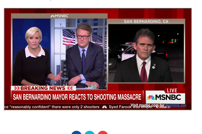 San Bernardino Mayor Carey Davis addresses the Dec. 2 San Bernardino shooting on MSNBCs Morning Joe.