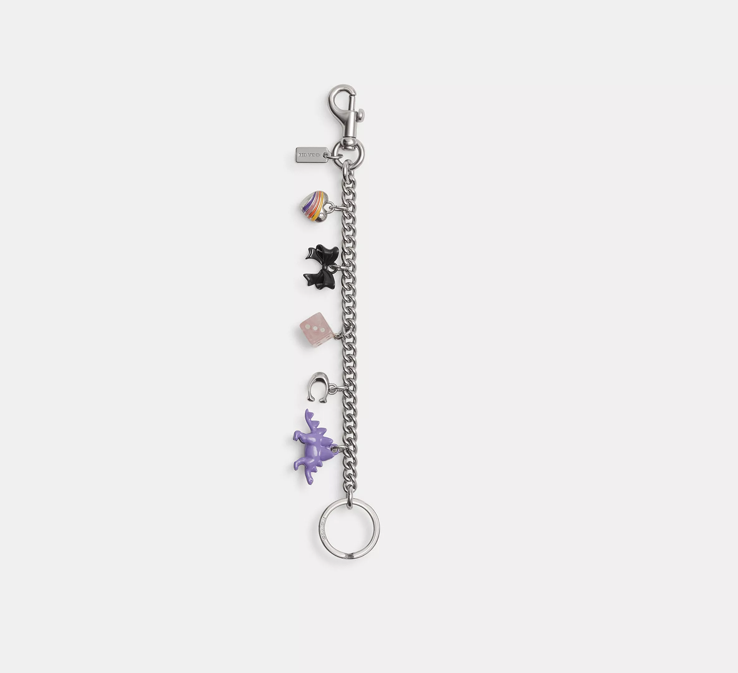 Coach bag charm