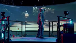 Disney HoloTile invention, omni-directional treadmill for VR experiences