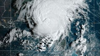 Hurricane Idalia hits Florida's Big Bend region.