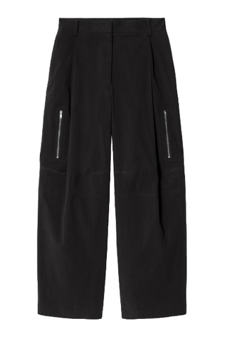 Utility Barrel-Leg Cargo Pants