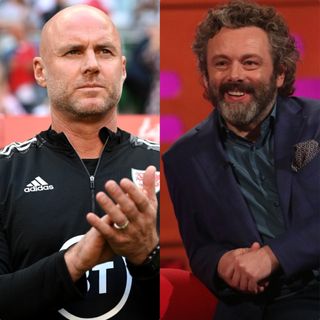 Rob Page and Michael Sheen