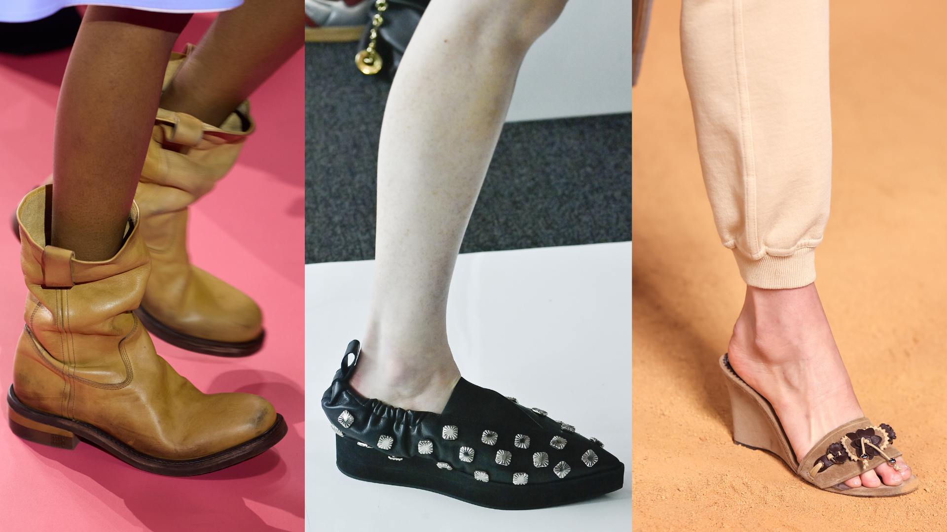 Toga, Isabel Marant and Louis Vuitton western shoes