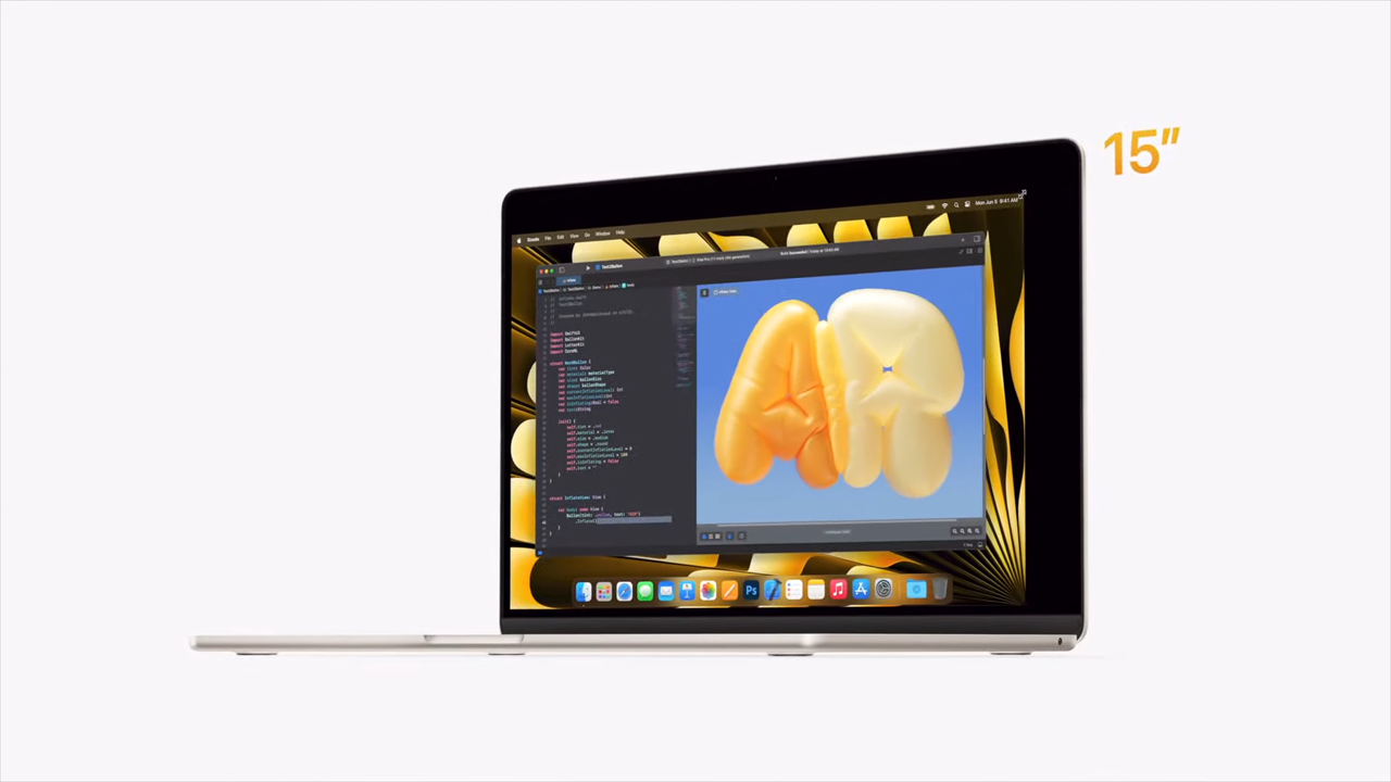 WWDC MacBook Air 15