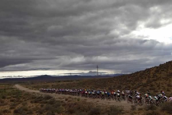 Ominous weather awaited the riders from the start of Stage 3 of the Bridge Cape Pioneer Trek