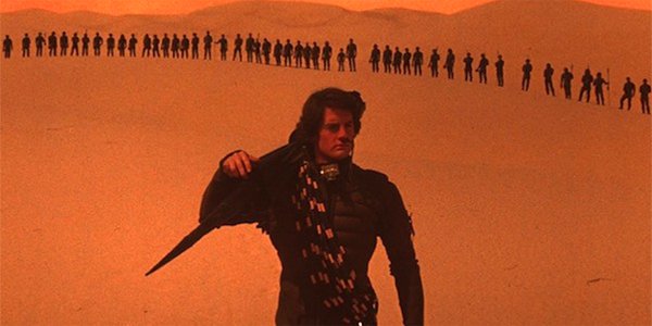 Kyle MacLachlan in the 1984 Dune movie