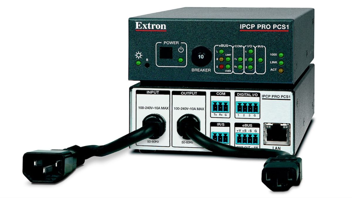 Pcs pro. Процессор управления Extron. Контроллер Extron IPCP Pro 250. Extron 60-1434-01a IPCP Pro 555. Процессор управления IP link IPCP Pro 250.