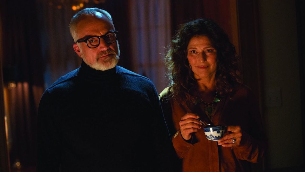 Bradley Whitford and Catherine Keener in Get Out