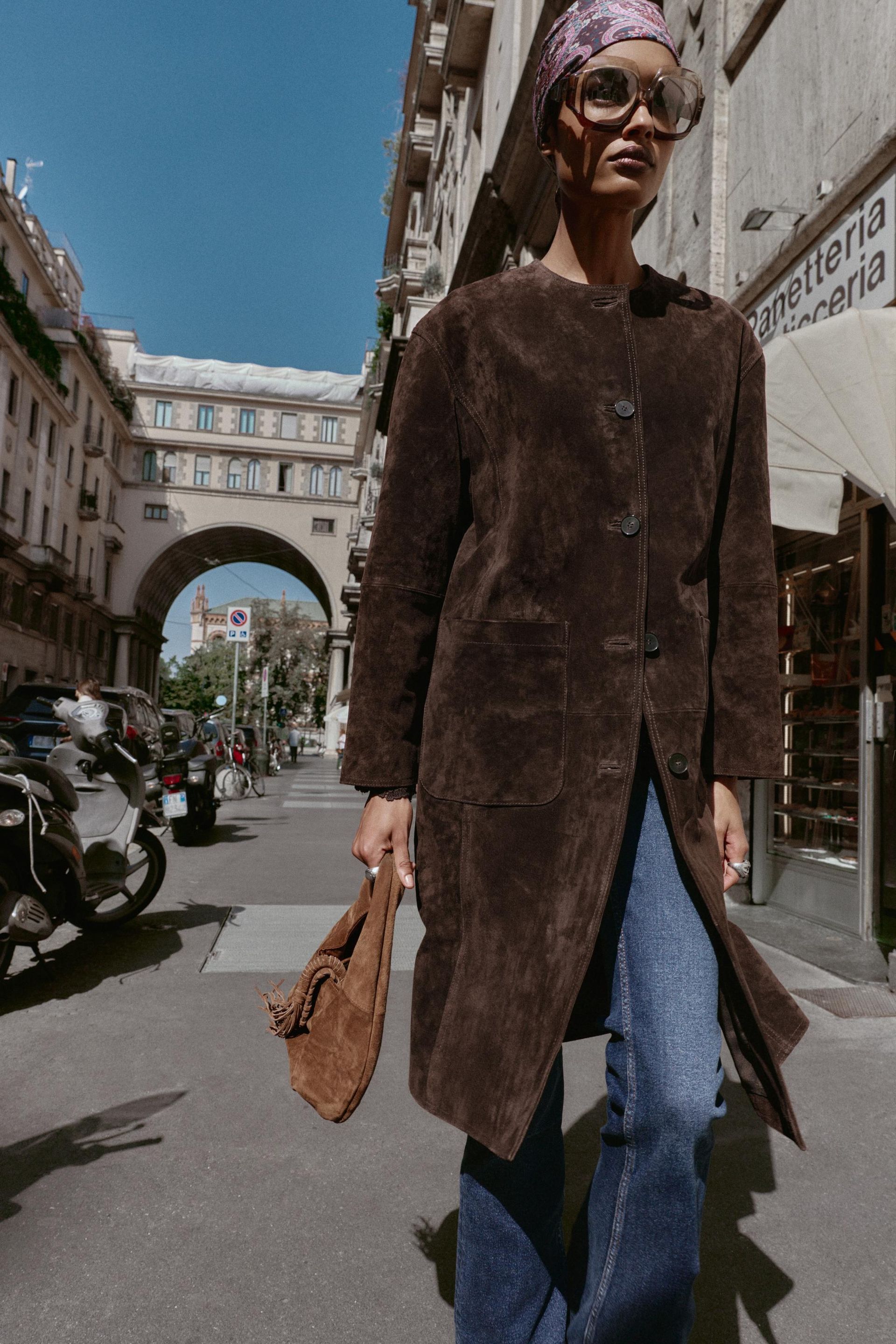 100% Leather Coat