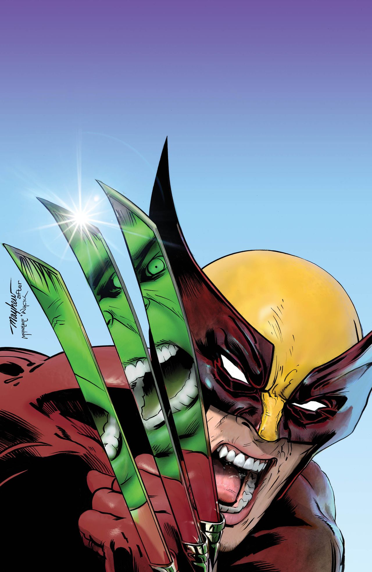 Hulk #1 variant cover