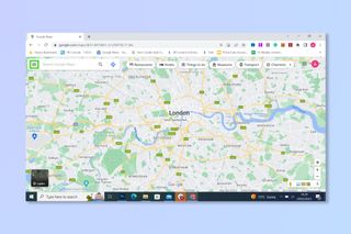 The first step to deleting location history on Google maps
