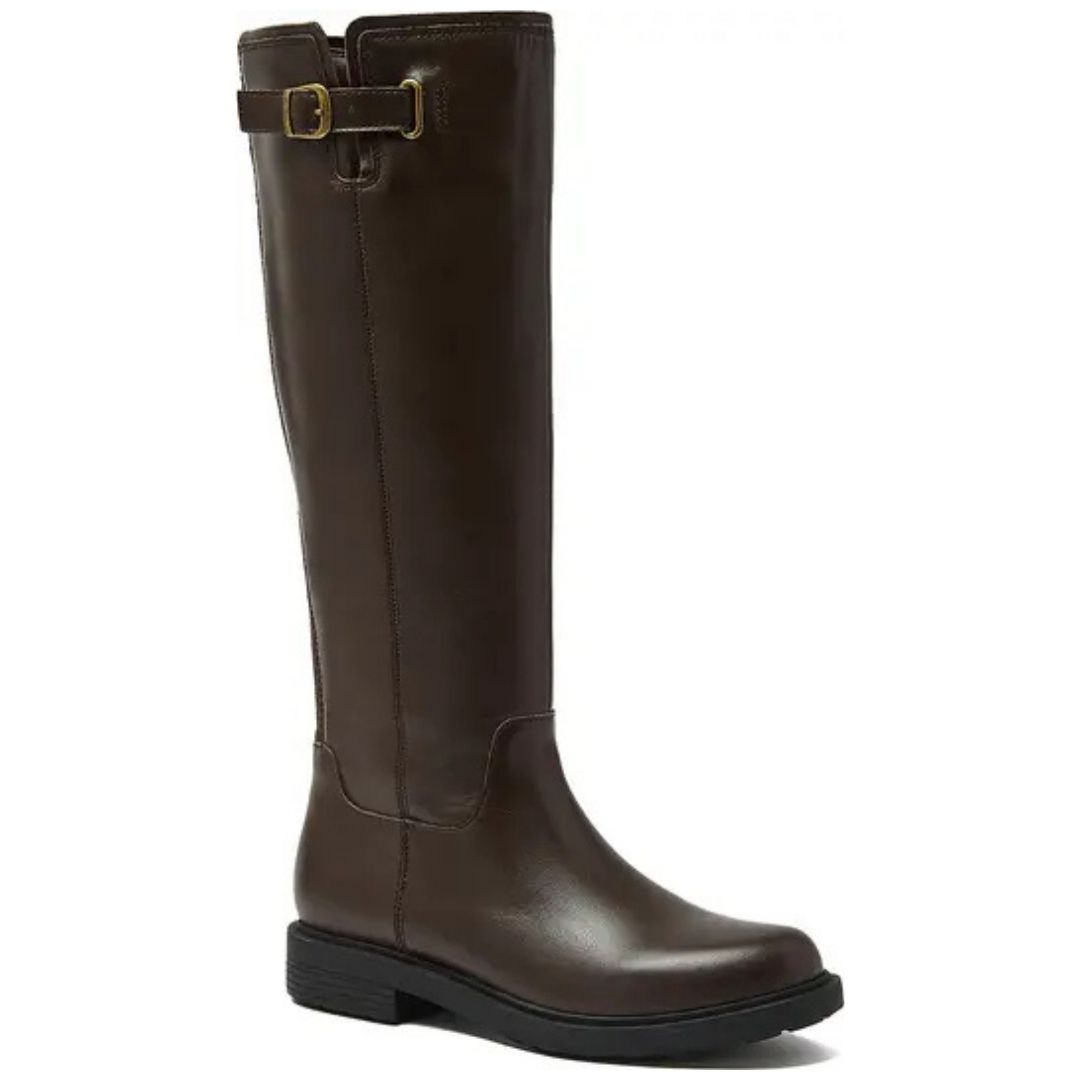 Lands' End Leather Knee-High Boots