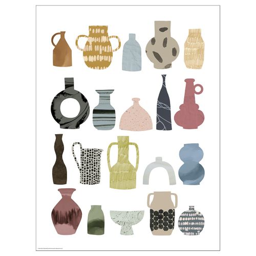 Bild Poster 'Ceramic Collection' 30 by 40 Cm