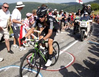Rigoberto Uran, Tour de France 2011, stage 14