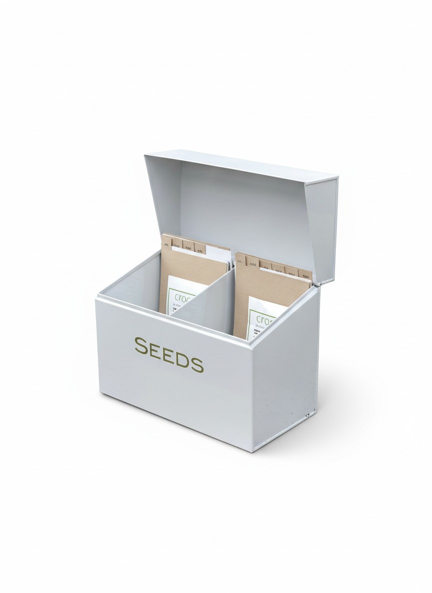Calendar Seed Storage Box