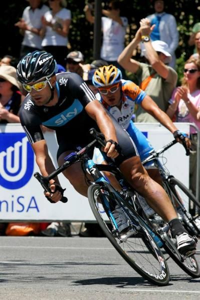 Greg Henderson (Team Sky) was looking strong during the race.