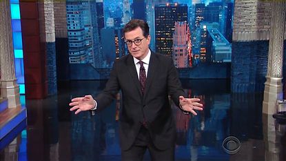 Stephen Colbert previews the first presidential debate of 2016