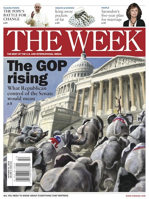 Check out a sneak peek of this week&amp;#039;s cover of The Week magazine