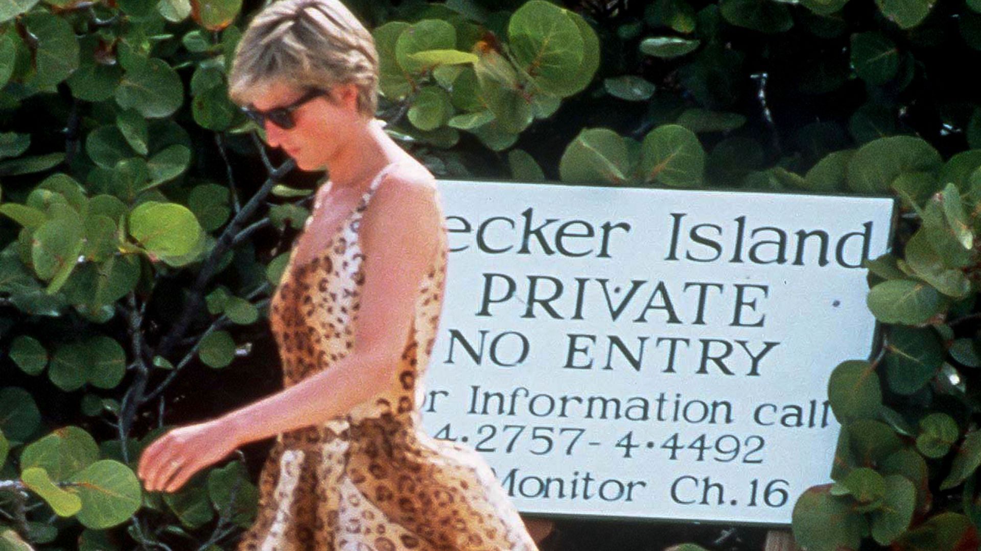 Princess Diana on Necker Island