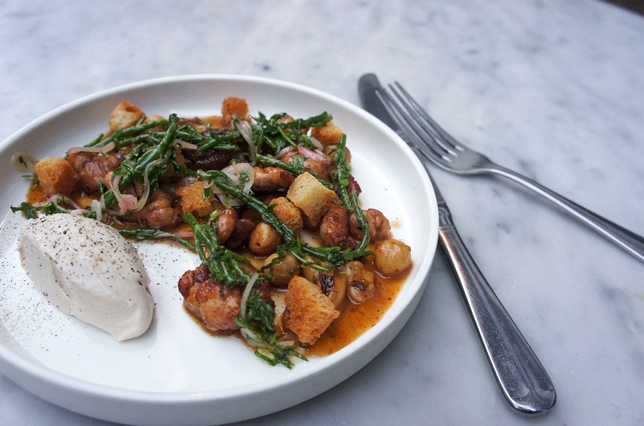 Kyseri duck and sorrel